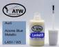 Preview: Audi, Azores Blue Metallic, LA5V / W3: 20ml Lackstift, von ATW Autoteile West.